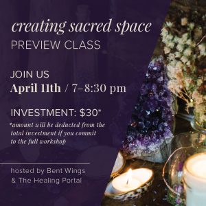 Sacred Space Preview Class