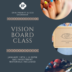 Vision Board Class, Jan 18